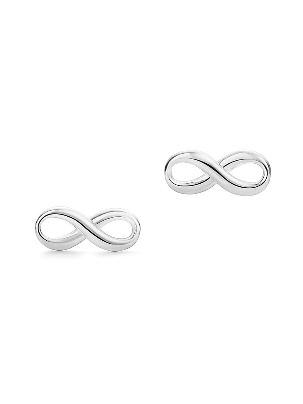 Tiffany & Co. Infinity Stud Earrings - Silver